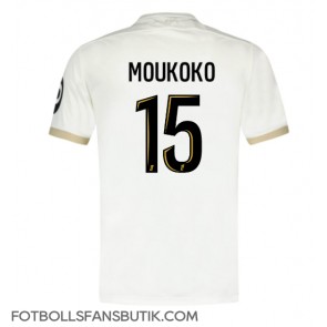 OGC Nice Youssoufa Moukoko #15 Replika Bortatröja 2024-25 Kortärmad